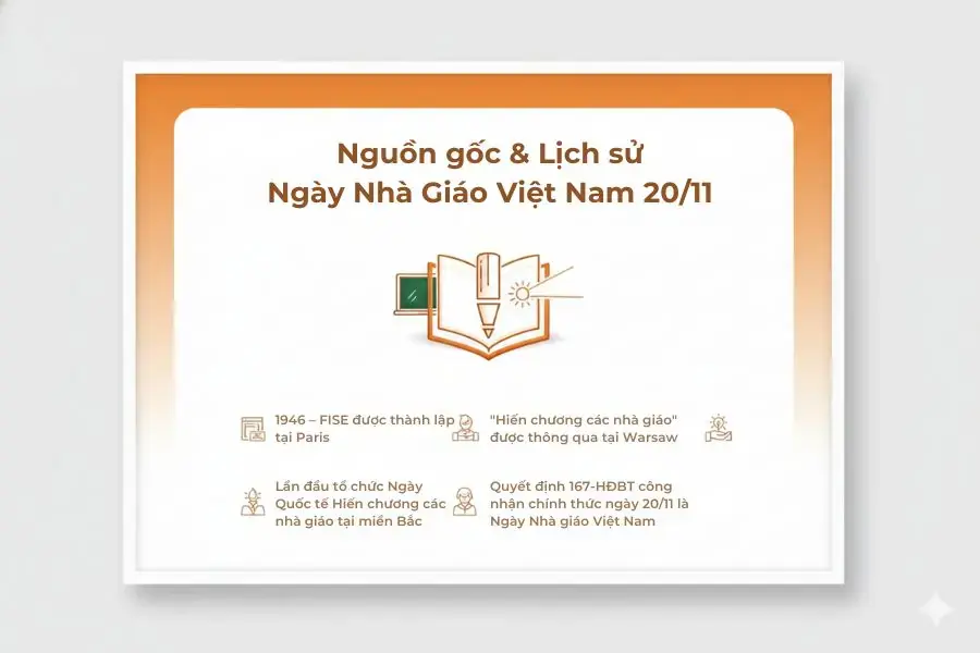 Ngày Nhà giáo Việt Nam 20/11 được chính thức công nhận vào năm 1982. 