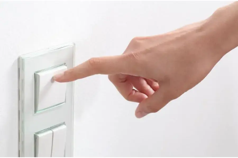 Tắt các thiết bị điện khi không sử dụng
