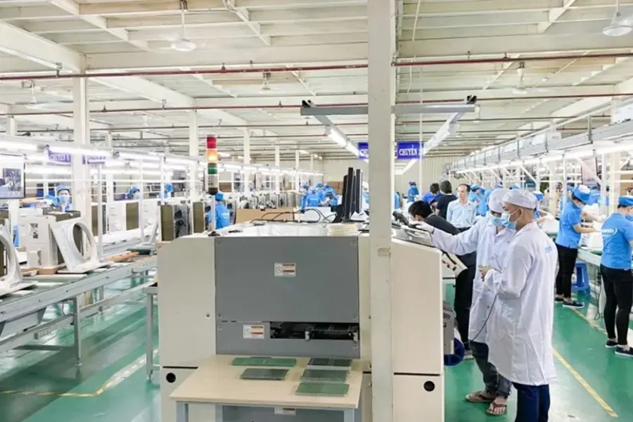 Nhà máy sản xuất điều hòa Asanzo.
