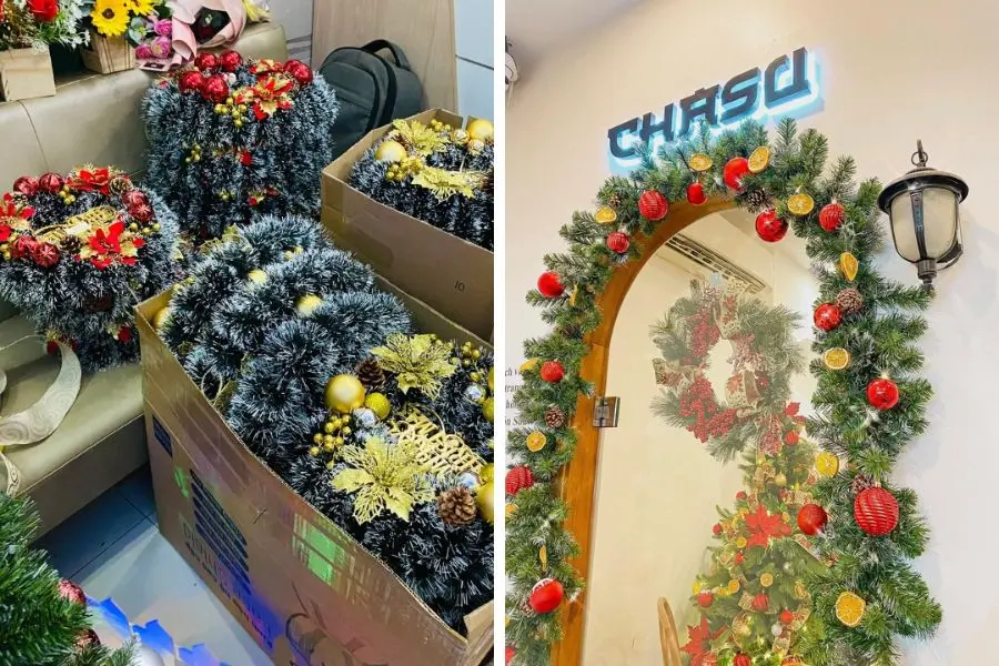 Ngoài việc lựa chọn đồ trang trí Giáng Sinh với giá cả phải chăng, Lala shop cũng có xuất hoá đơn VAT.