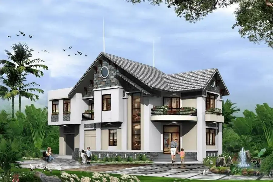 Nhà ở dân dụng riêng lẻ được phép xây dựng nhà ở có chiều cao tối đa 5.8m.