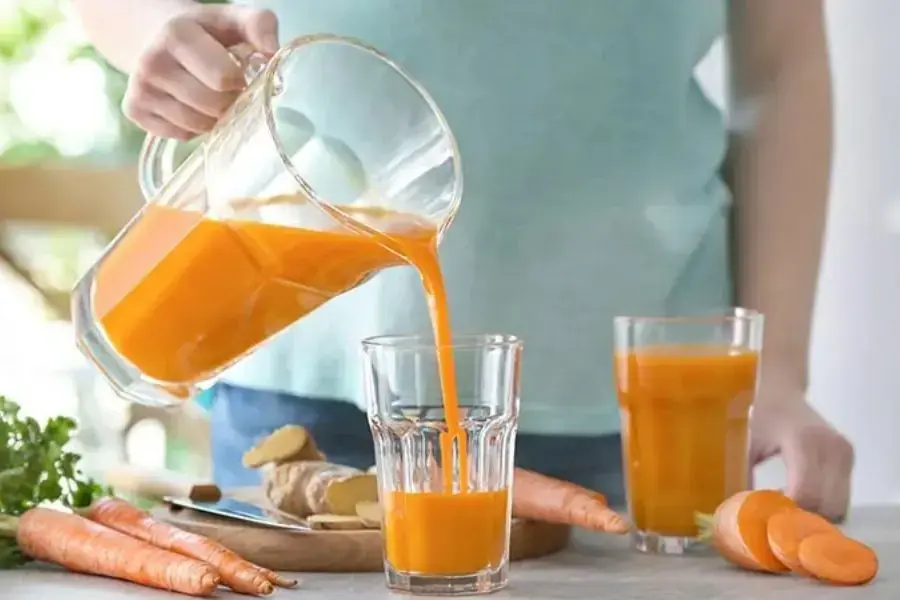 Cà rốt có chỉ số calo rất thấp phù hợp với thực đơn giảm cân.