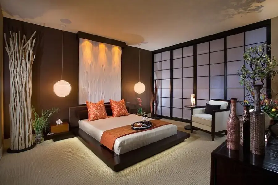 Sử dụng tông màu trầm trong phòng ngủ