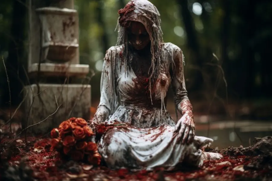 Một sự đầu tư đỉnh cao cho tạo hình máu giả dịp lễ Halloween.
