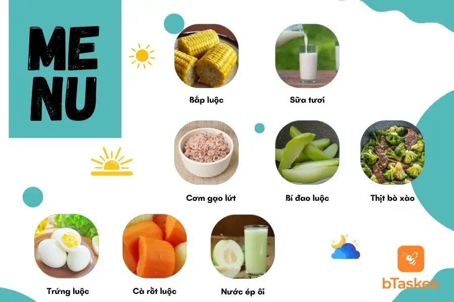 Thực đơn giảm cân ngày 3