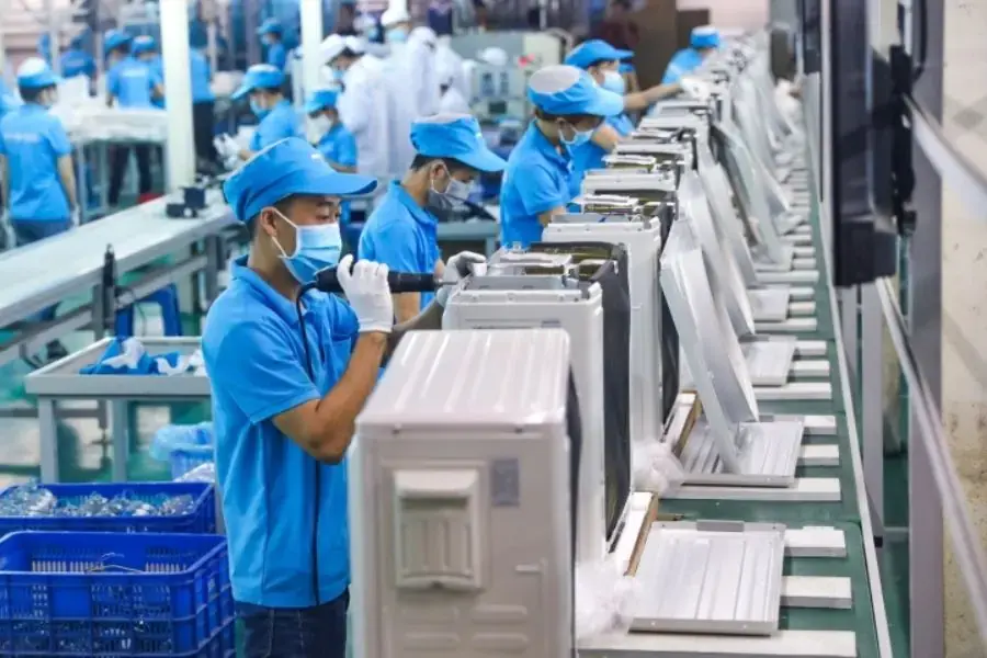 Máy lạnh Toshiba được sản xuất theo một quy trình nhất định