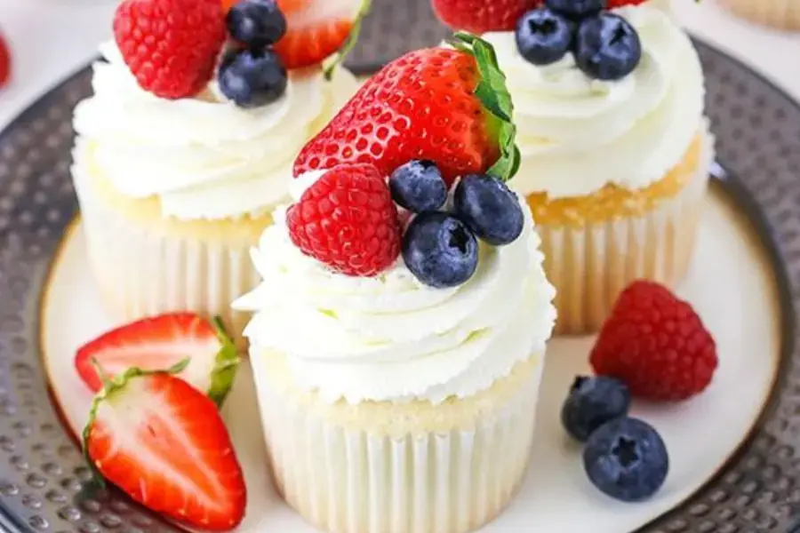 Cupcake là món tráng miệng phổ biến ở châu u
