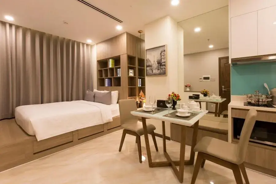 Căn hộ trung tâm thoáng mát và đầy đủ tiện nghi