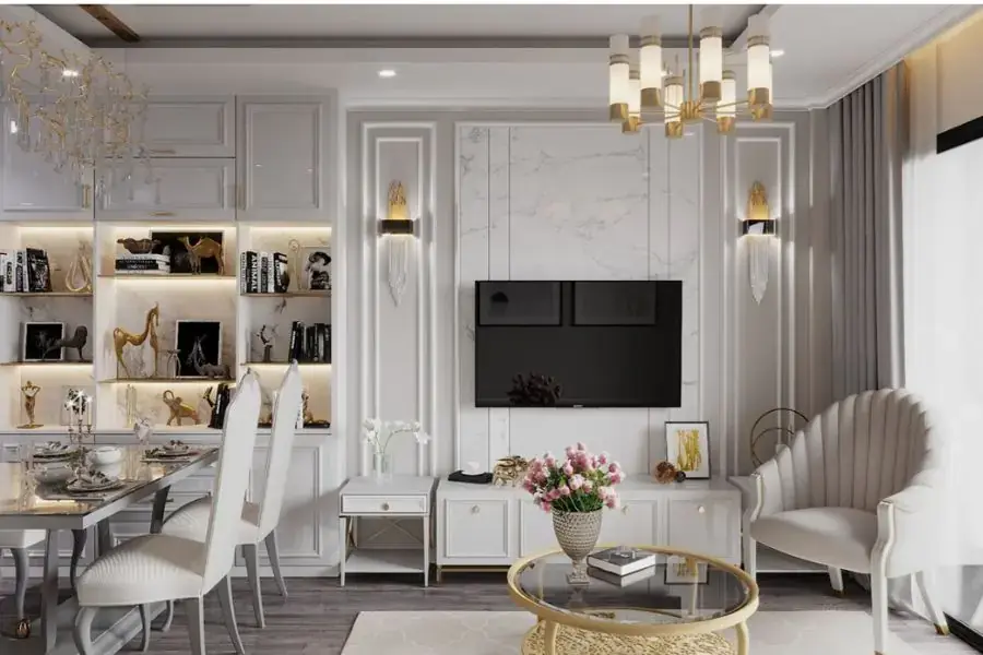 Nội thất làm bằng chất liệu cao cấp