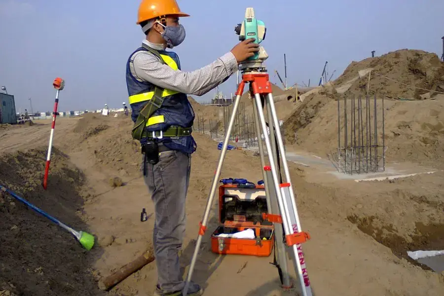 Đo đạc và chuẩn bị công trình