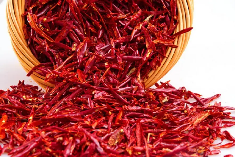 Ớt được sấy khô