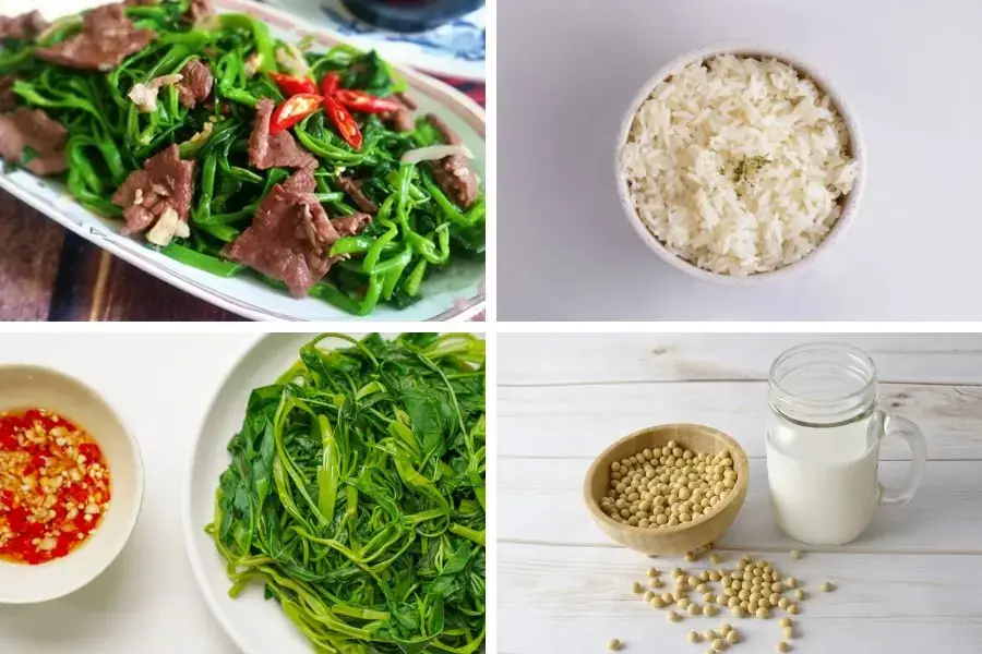 Gợi ý thực đơn tăng cân cho nam bữa trưa và bữa phụ chiều hấp dẫn