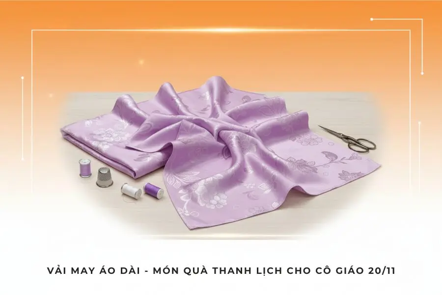 Nên ưu tiên vải có chất liệu mềm mại, thoáng mát.