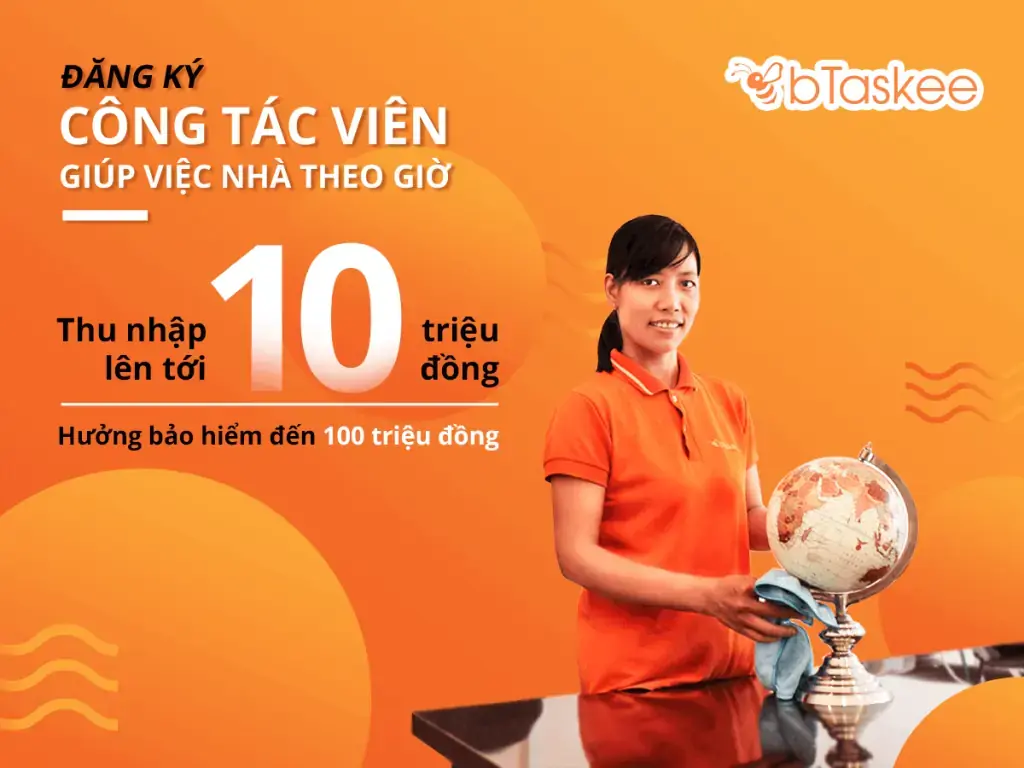 Thu nhập của bTasker luôn ở mức cao so với nghề giúp việc truyền thống
