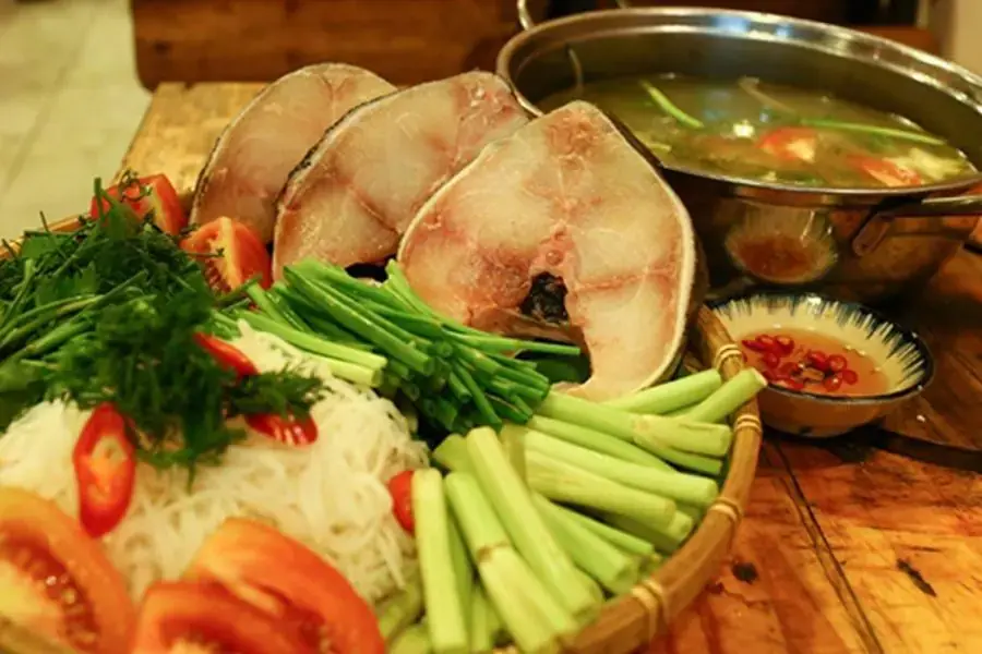 Lẩu cá hú thơm ngon hấp dẫn