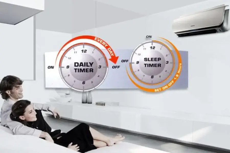 Chú ý không sử dụng máy lạnh liên tục cả ngày để tránh quá tải