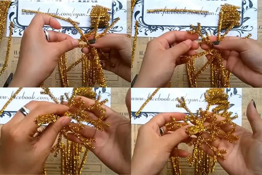 Làm cánh thông tầng 2 tương tự như cánh thông tầng 1.