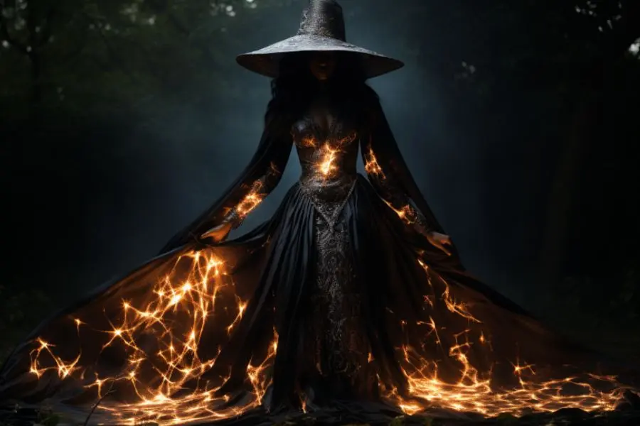 Một mẫu hóa trang Halloween độc đáo khác.