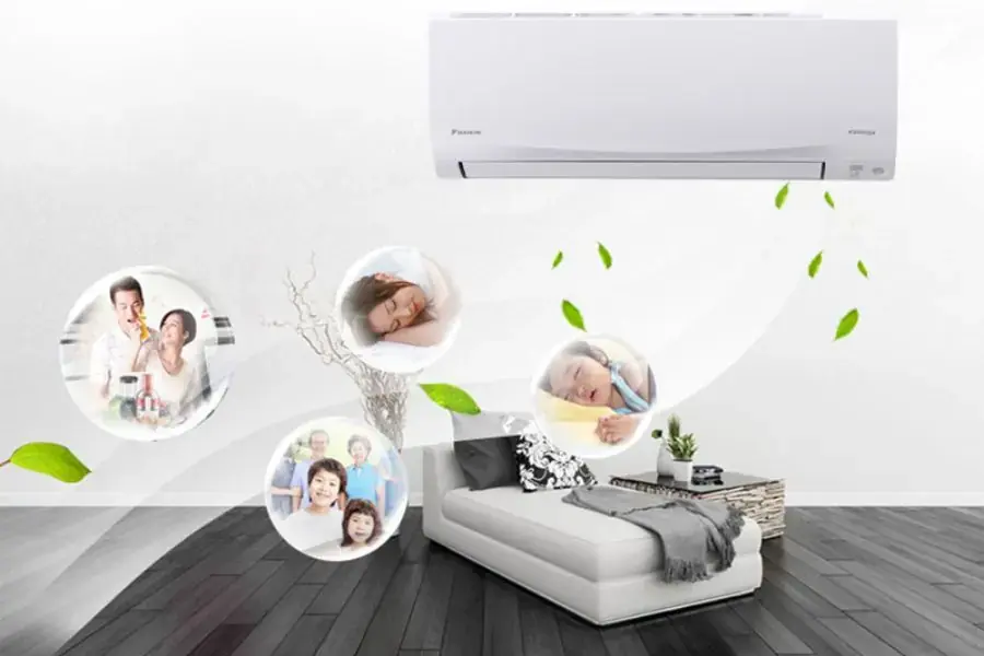 Lắp đặt điều hòa không khí cho nhà mái tôn
