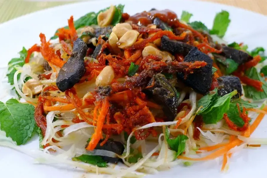 Nộm khô bò kích thích vị giác, thơm ngon hấp dẫn