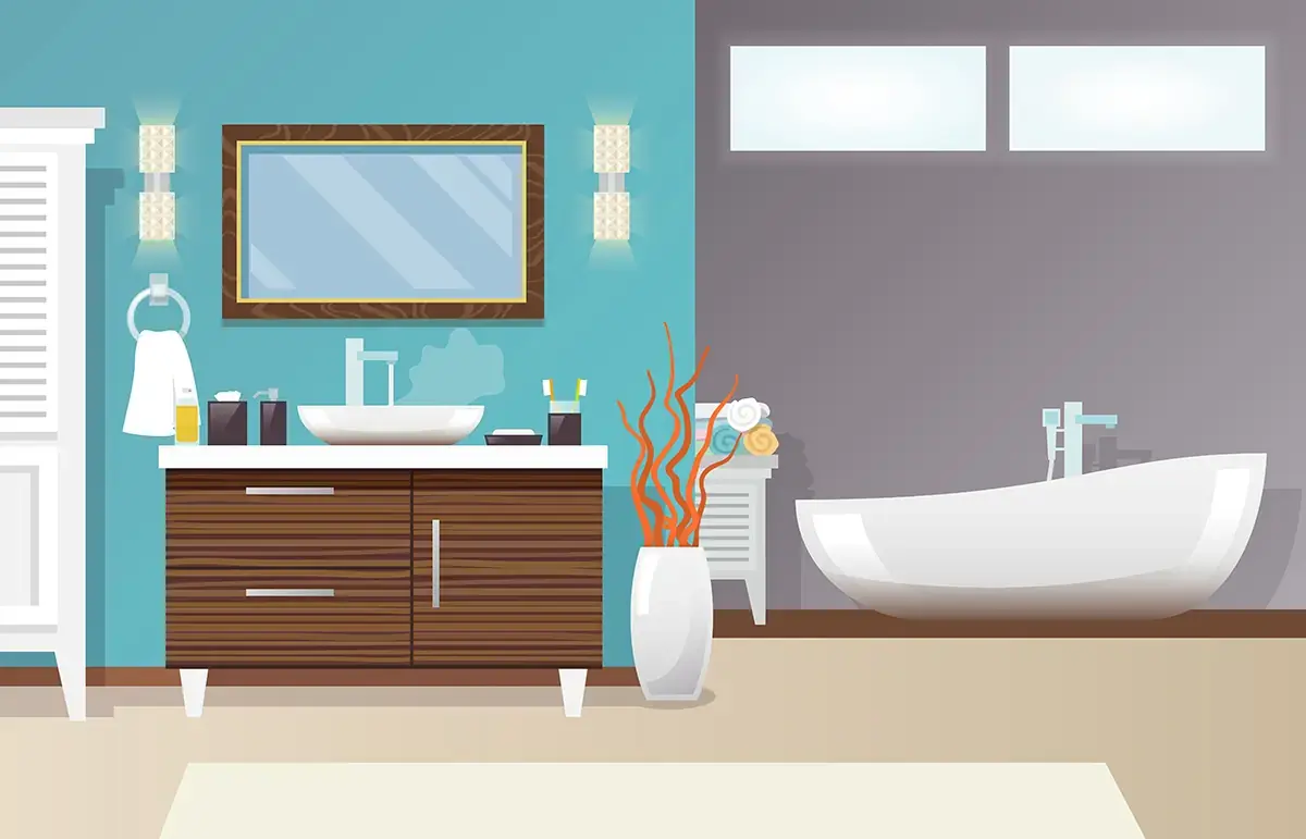 Nên sử dụng bạn chải để làm sạch các vết bẩn trong những khe hẹp