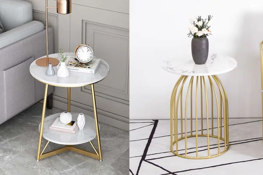 Bàn sofa nhỏ tiện lợi, trang trí cho không gian thêm xinh.