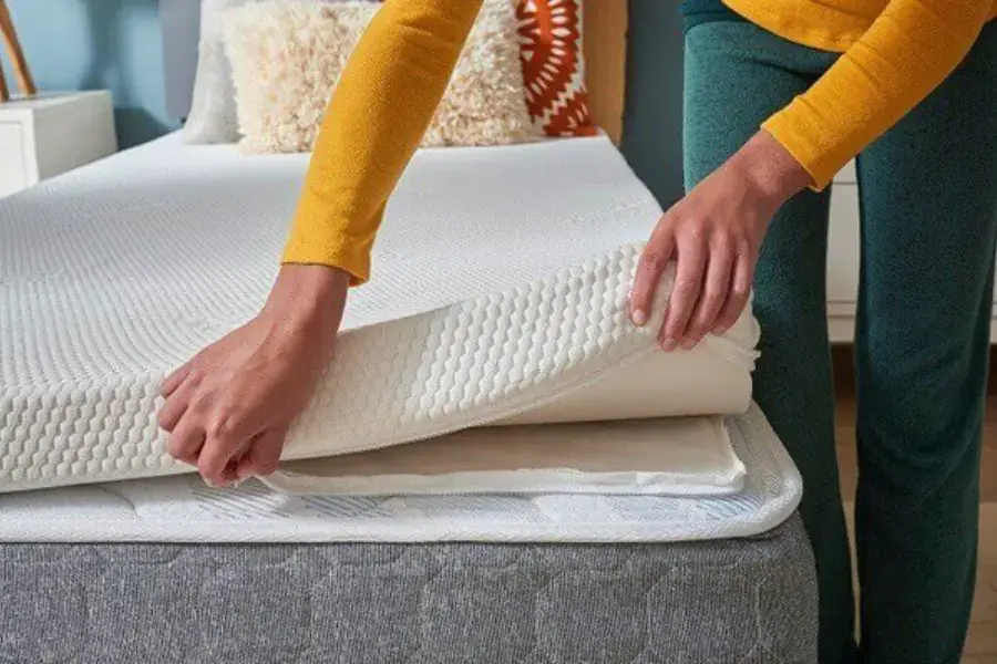 Nệm mới mua về thường có mùi