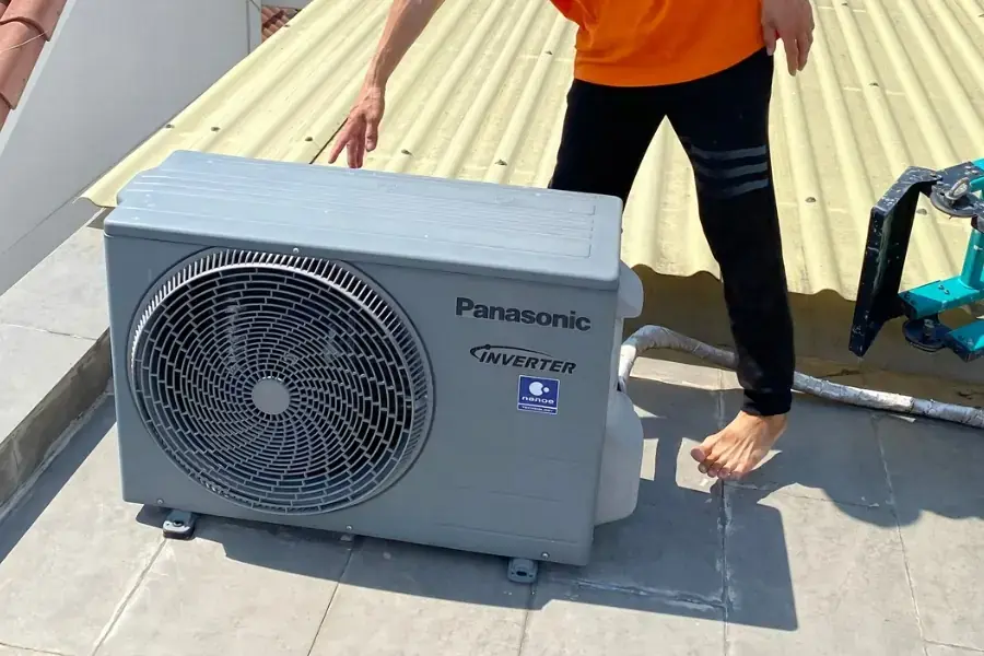 Máy lạnh sẽ mất chức năng làm mát nếu cục nóng bị hỏng.