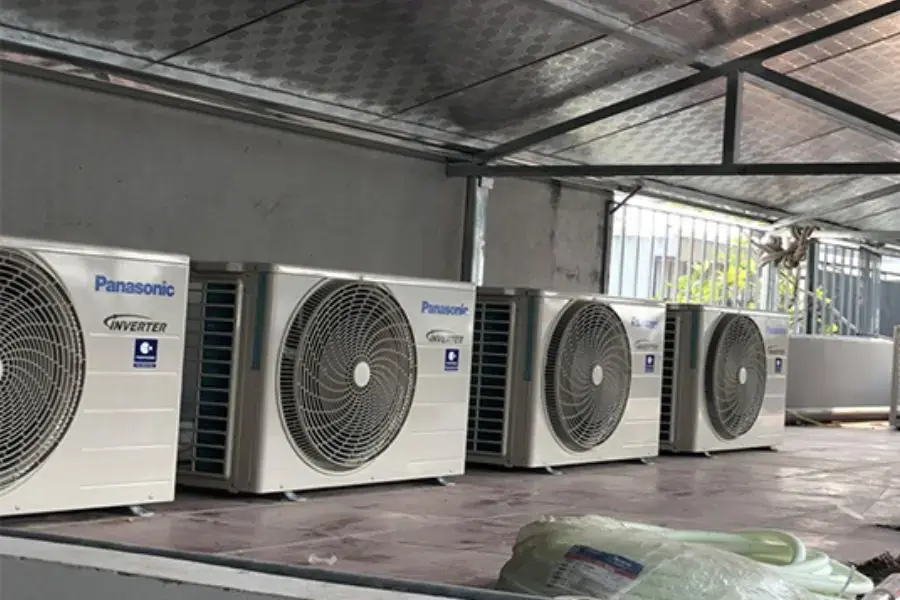 Cục nóng điều hòa chạy liên tục do khả năng tản nhiệt kém