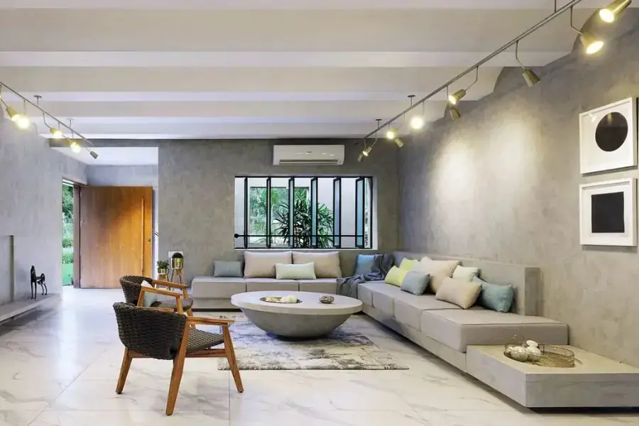 Bố trí phòng khách đẹp giúp không gian nhà thêm thoải mái