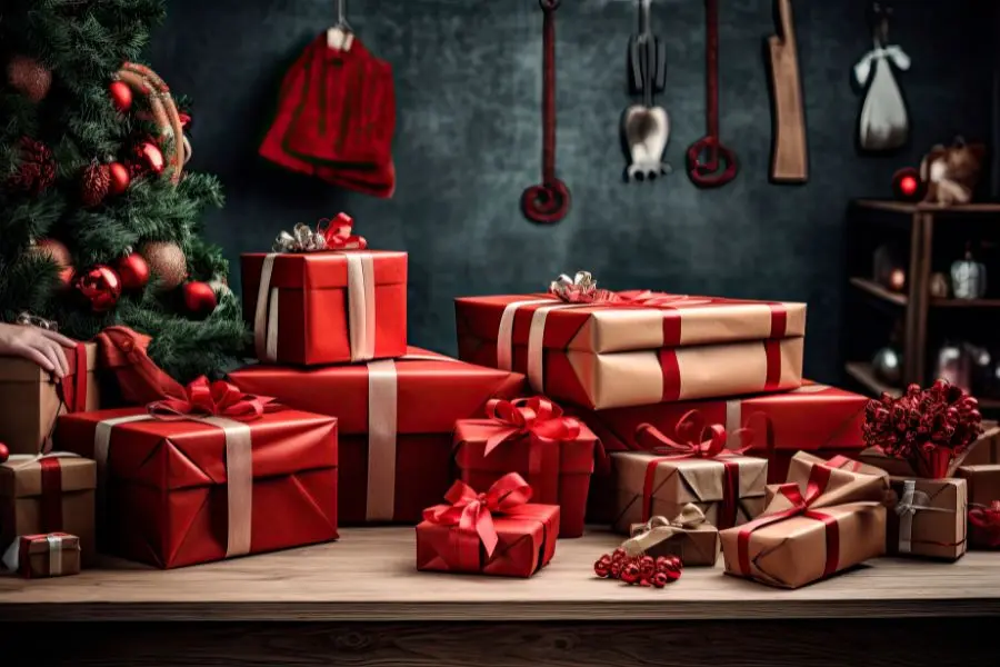 Bài thơ ngập tràn niềm vui và phấn khích khi nhận được quà từ ông già Noel.