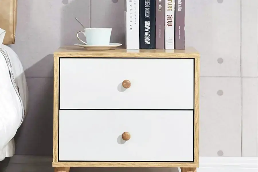 Tab đầu giường phong cách hiện đại có thiết kế đơn giản