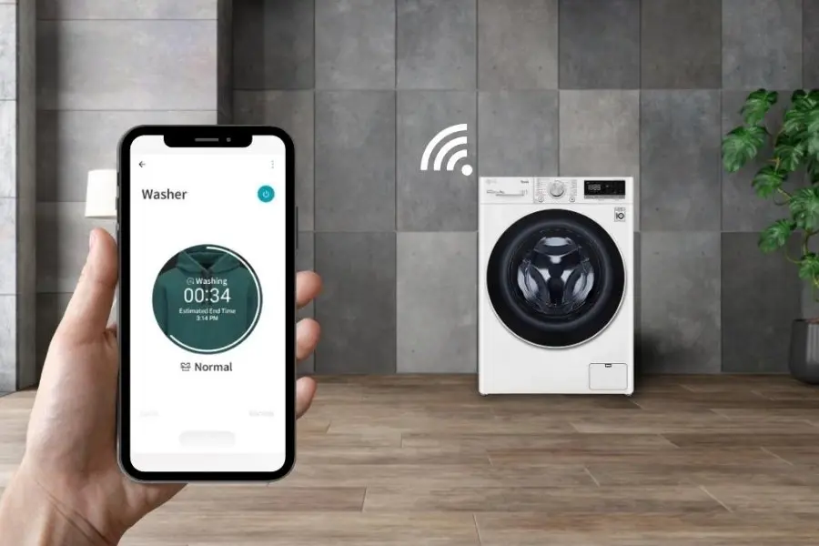 Máy giặt Beko cho phép người dùng điều khiển từ xa bằng điện thoại di động.