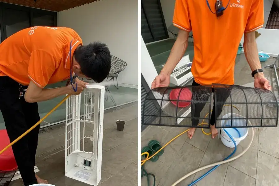 Vệ sinh điều hòa thường xuyên để hạn chế gặp lỗi A6.