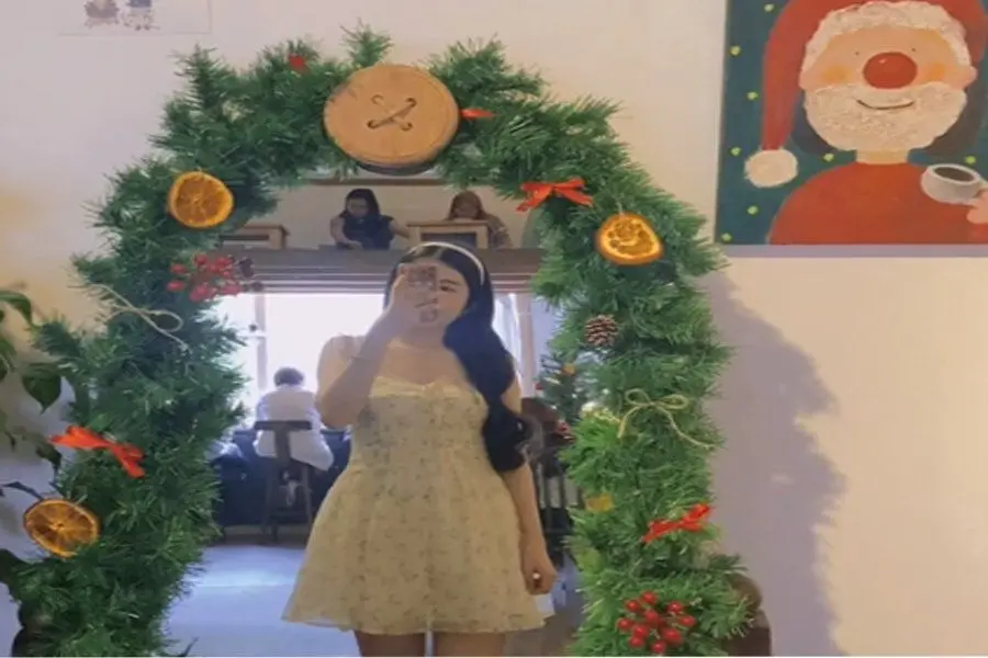 Haru Cafe là địa điểm thích hợp để chụp ảnh.