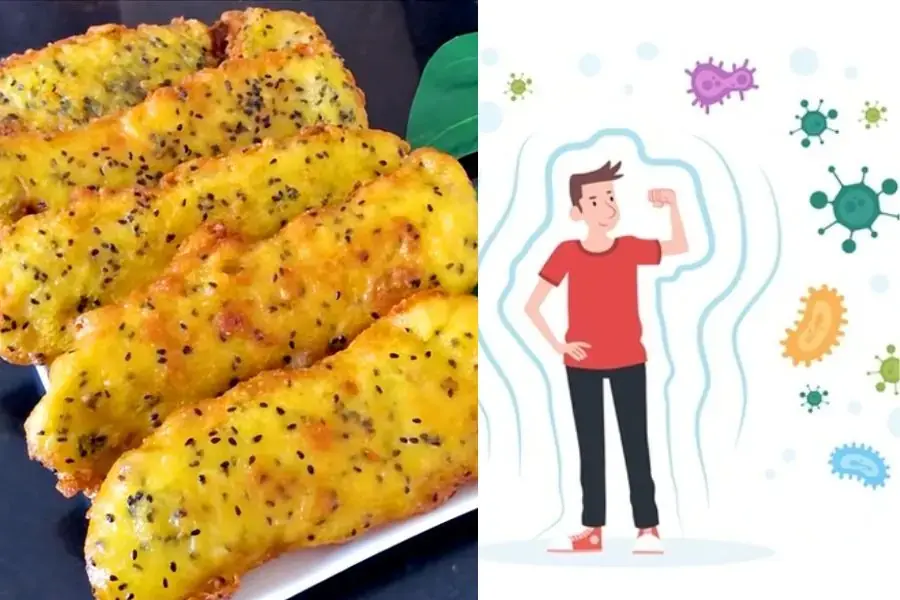 Sức đề kháng của bạn sẽ khỏe mạnh hơn nếu ăn bánh chuối chiên.