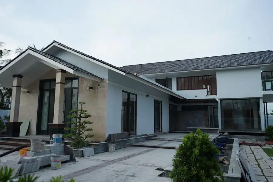 Nhà cấp 4 có sân vườn sang trọng