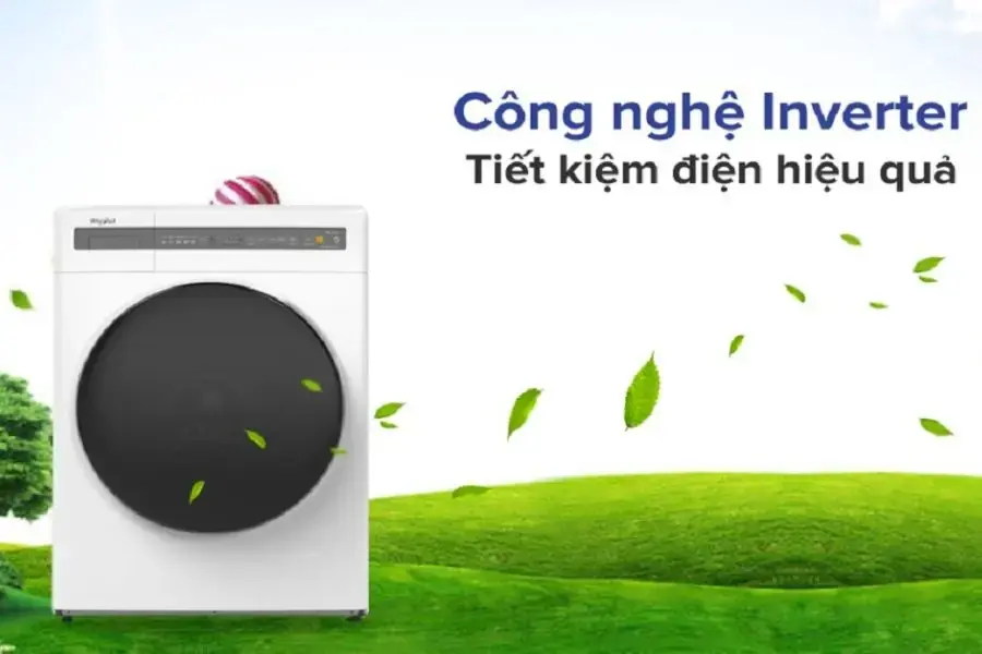 Máy giặt Whirlpool Inverter 8 Kg FWEB8002FW.