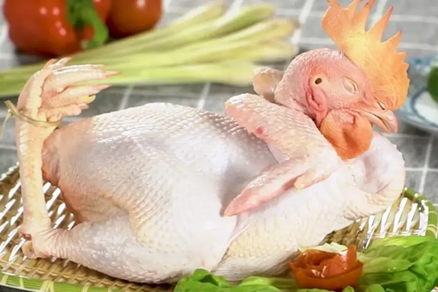 Cách tạo gà cúng dáng quỳ đẹp mắt, đơn giản