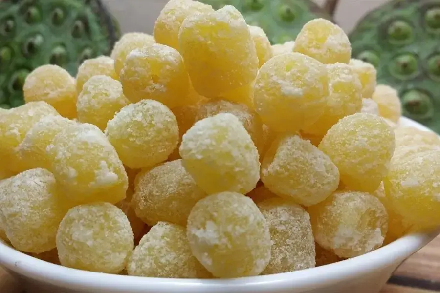 Cách bảo quản mứt hạt sen.