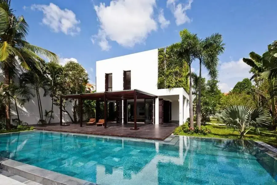 Biệt thự xanh Thao Dien House thiết kế theo phong cách nhà xanh đương đại