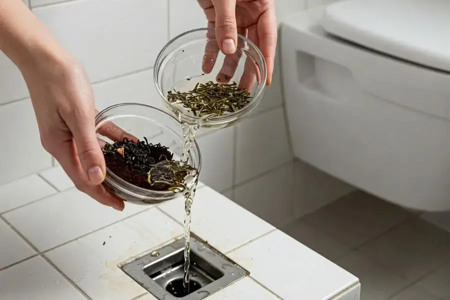 Bã cà phê, bã trà có thể hút mùi hôi, đặc biệt là mùi nước tiểu.