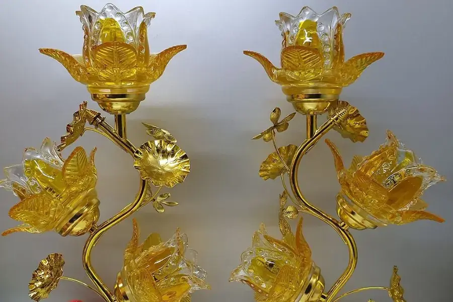 Đèn thờ led ngày càng phổ biến trong các gian thờ