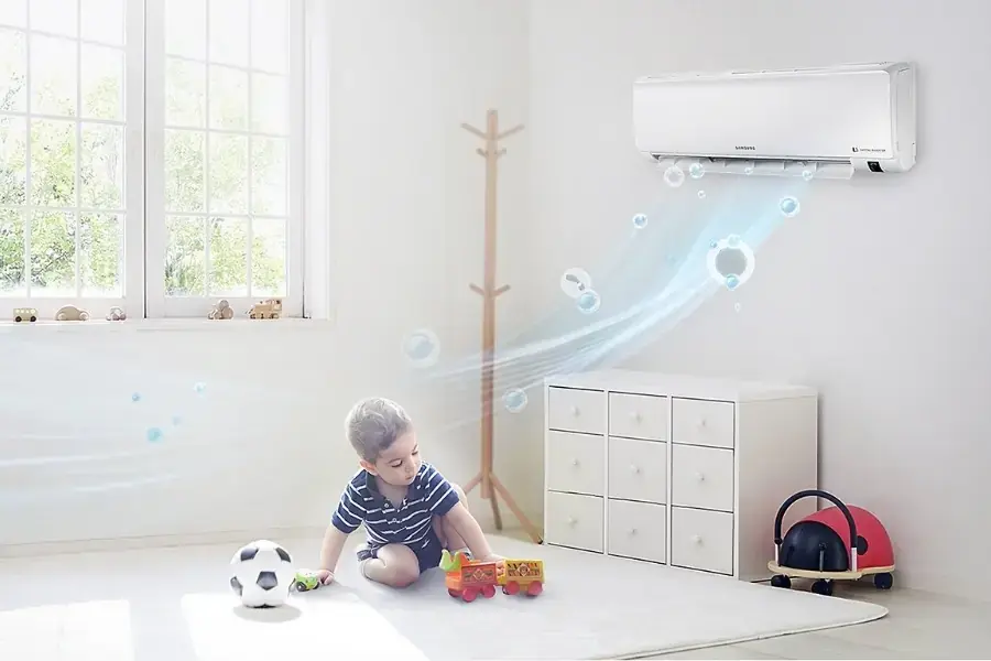 Chế độ gió dễ chịu giúp luồng gió tỏa ra nhẹ nhàng và êm ái