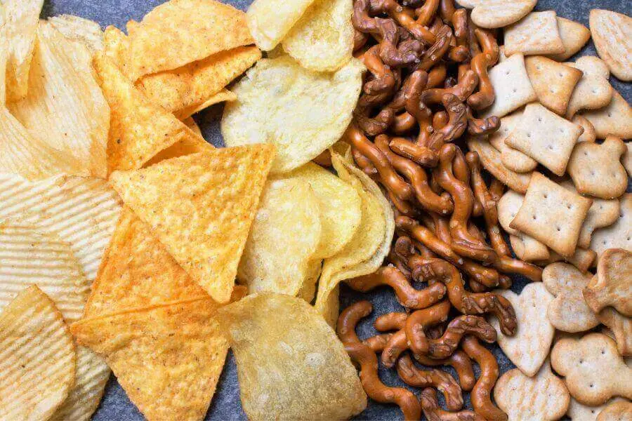 Các loại snack là món ăn vặt vô cùng đưa miệng