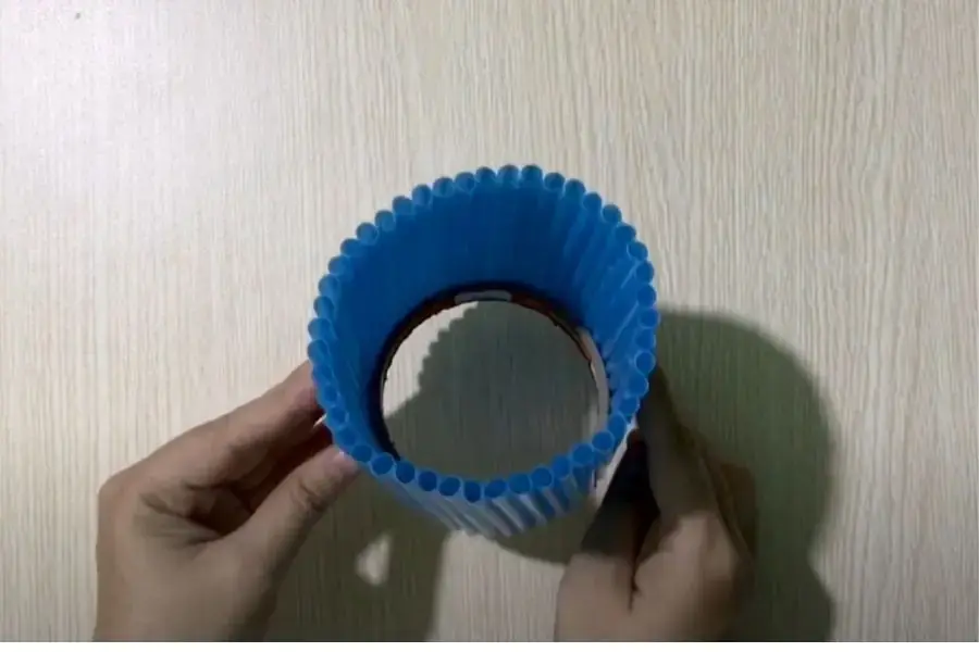 Thành quả sau khi dán