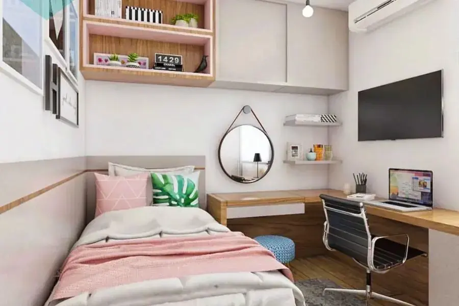 Mẫu phòng thiết kế cho người ở một mình đầy đủ tiện nghi