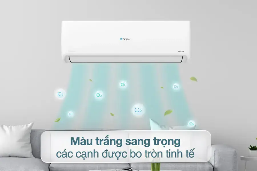 Casper Inverter 1 HP GC-09IS35 là mẫu máy lạnh 1 chiều với mức giá bình dân, chất lượng tốt, phù hợp với các gia đình.