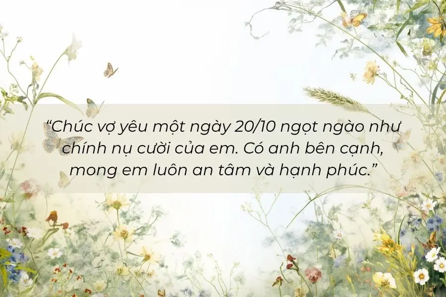 Status 20/10 ý nghĩa dành tặng mẹ, gửi gắm lòng biết ơn và lời chúc mẹ luôn bình an, hạnh phúc.