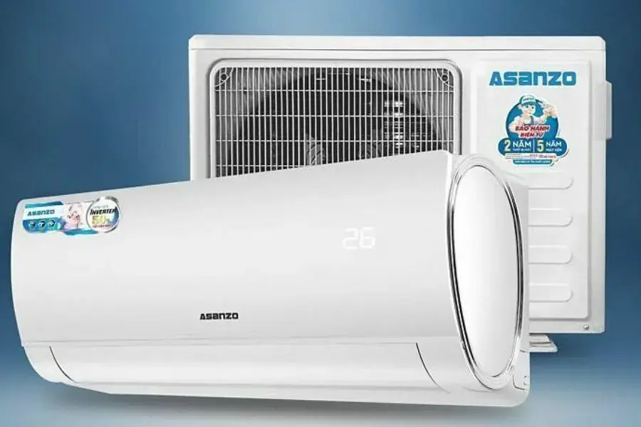 Asanzo sử dụng máy nén tiêu chuẩn Nhật Bản JSC.